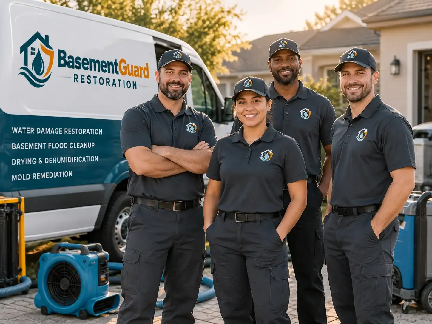 Basement Water Damage Restoration company in Breda, IA